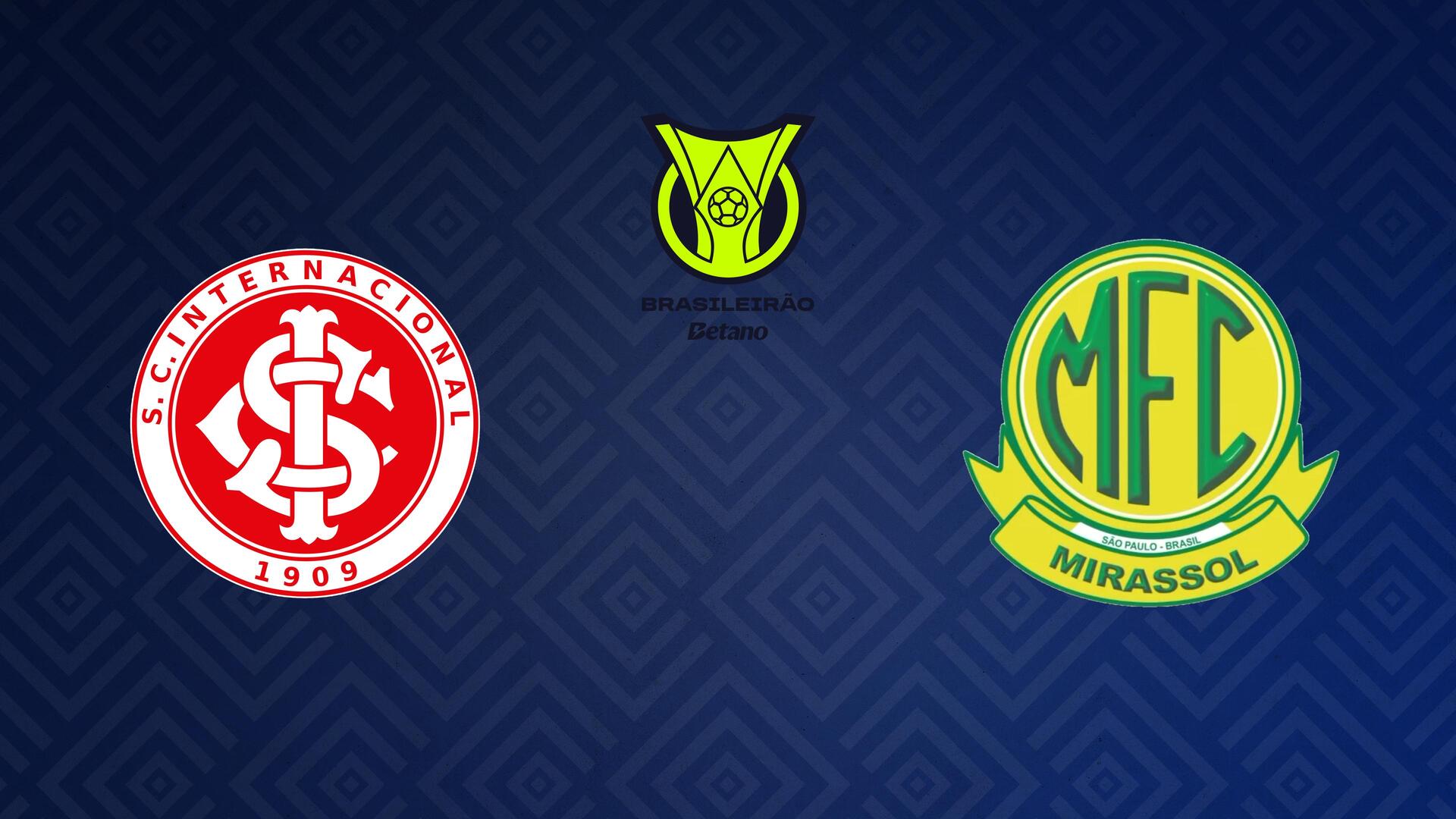 Internacional x Mirassol - Campeonato Brasileiro : Internacional x Mirassol