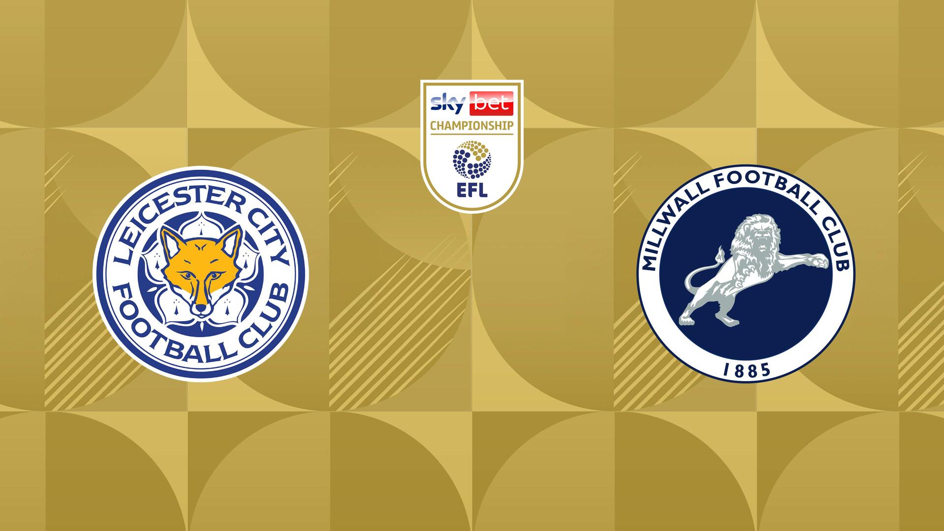 Leicester City x Millwall - Campeonato Inglês - Segunda Divisão : Leicester City x Millwall
