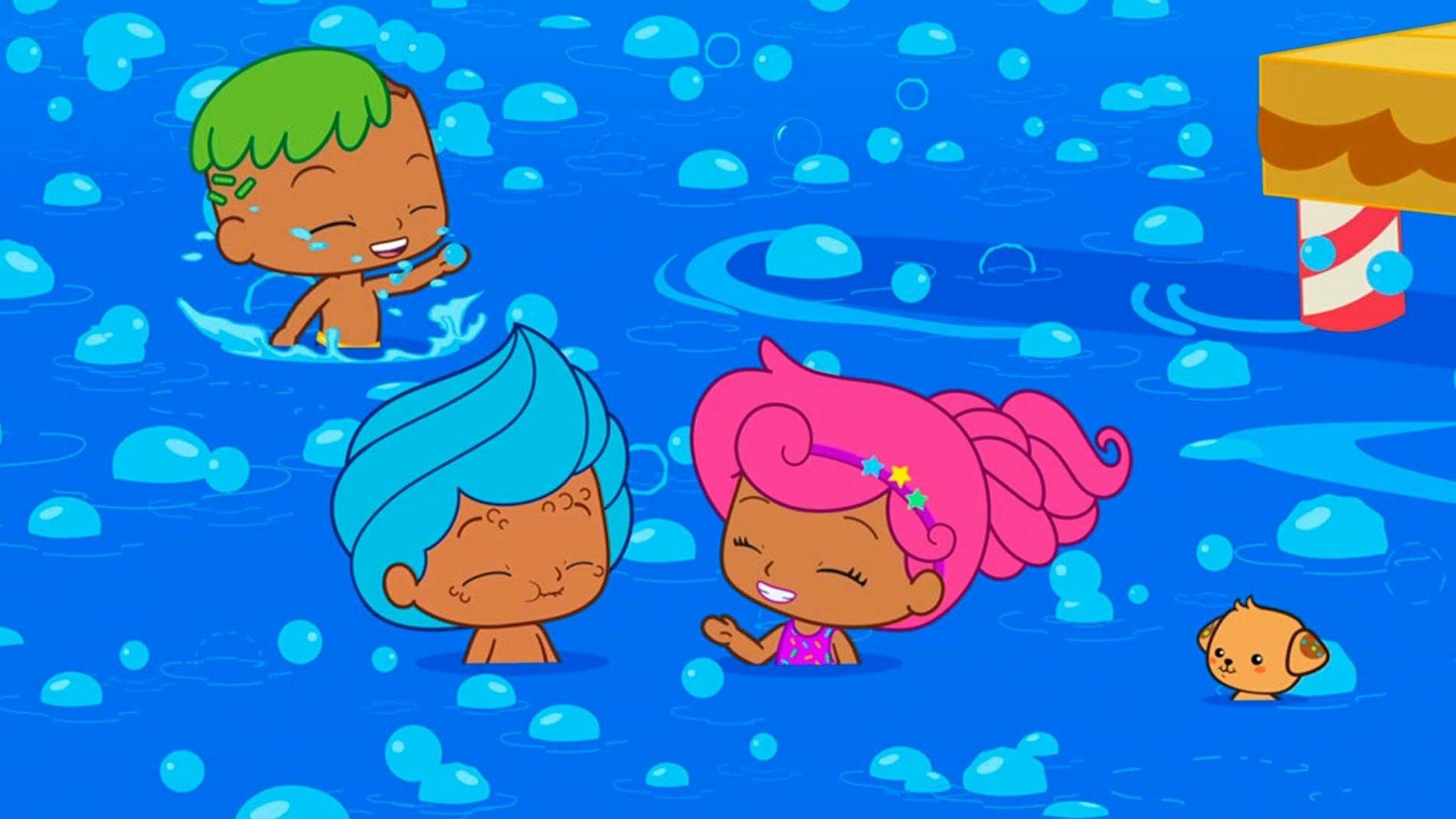 Os Chocolix : O Lago de Chocolate Azul