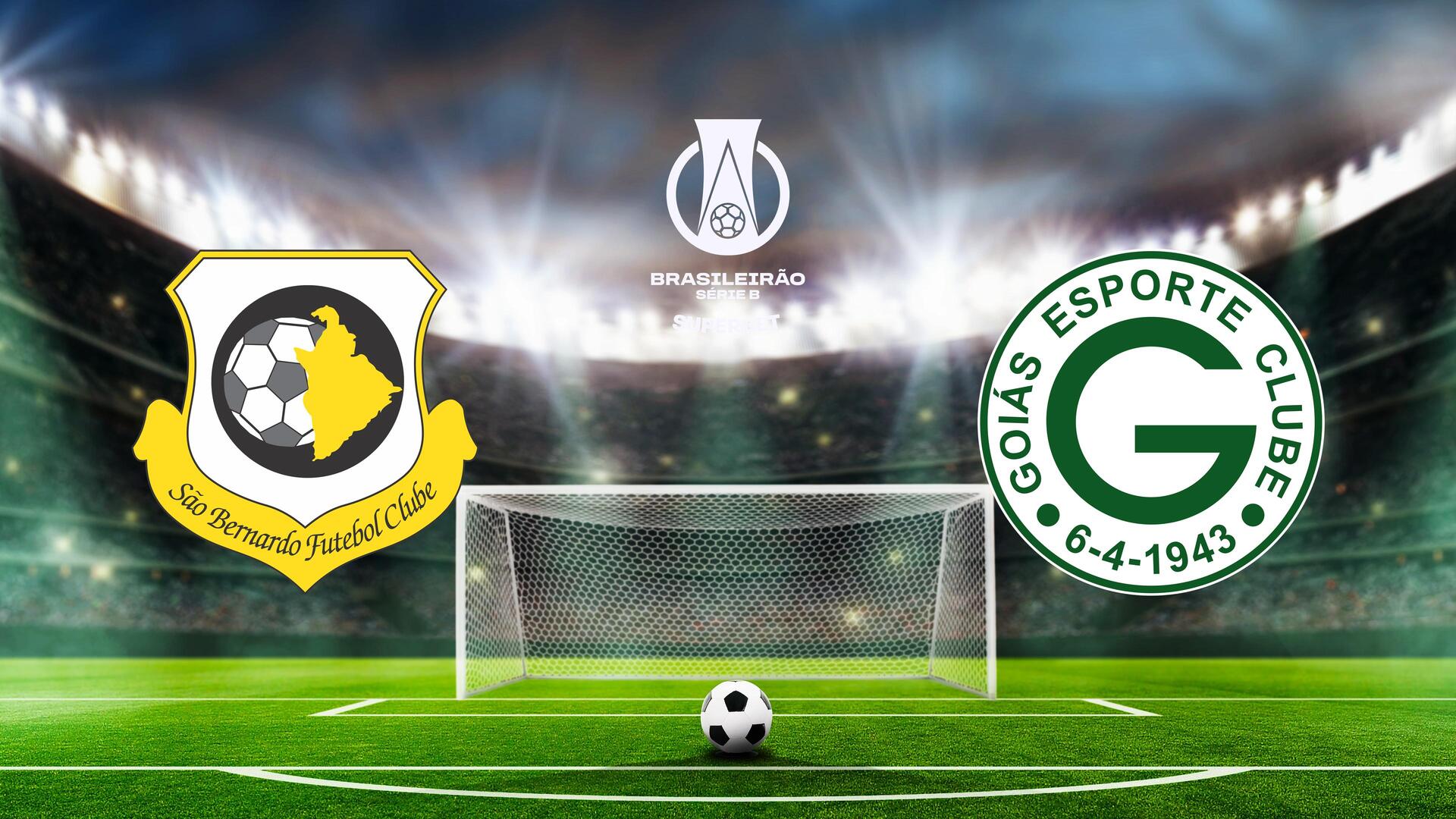 São Bernardo FC x Goiás - Campeonato Brasileiro - Série B : São Bernardo FC x Goiás